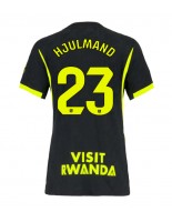Atletico Madrid Morten Hjulmand #23 Vieraspaita Naisten 2026-27 Lyhythihainen